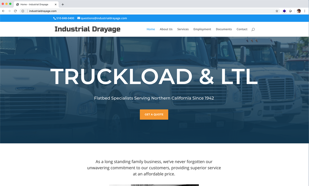 Industrial Drayage Screenshot