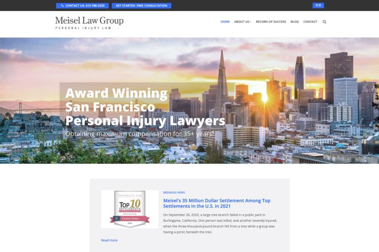 Meisel Law site